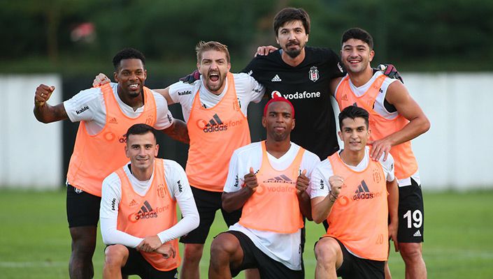 Beşiktaş taktik ve kondisyon çalıştı