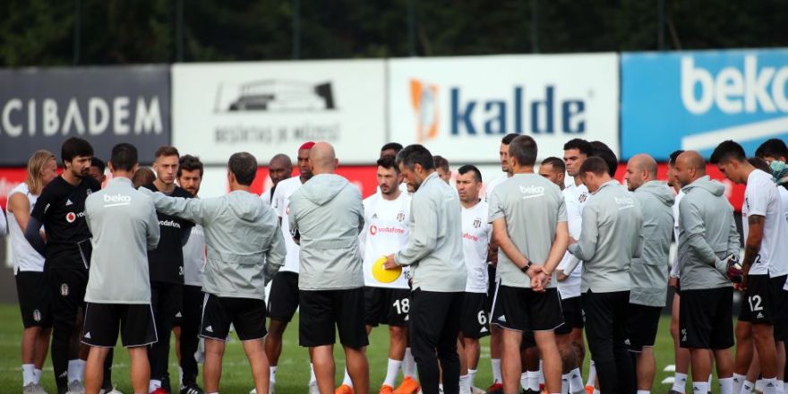 Beşiktaş antrenmanından kareler