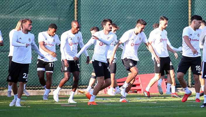 Beşiktaş Sarpsborg maçına hazır