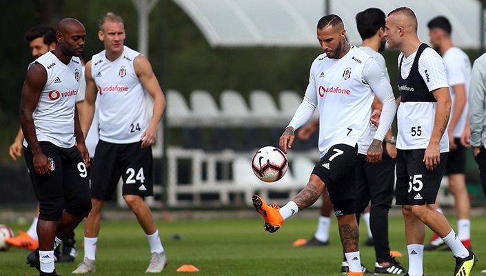 Beşiktaş'ta F.Bahçe maçı hazırlıkları başladı