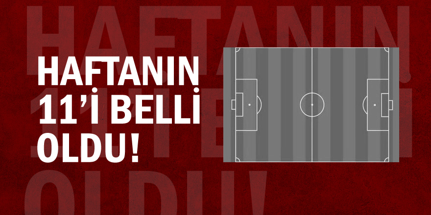 Süper Lig'de 7. haftanın en iyi 11'i