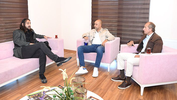 Beşiktaş Futbol Altyapı Koordinatörü Sead Dost'tan Tolunay Kafkas'a ziyaret
