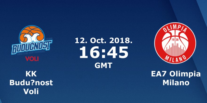 Buducnost Podgorica - Olimpia Milano maçı CANLI izle
