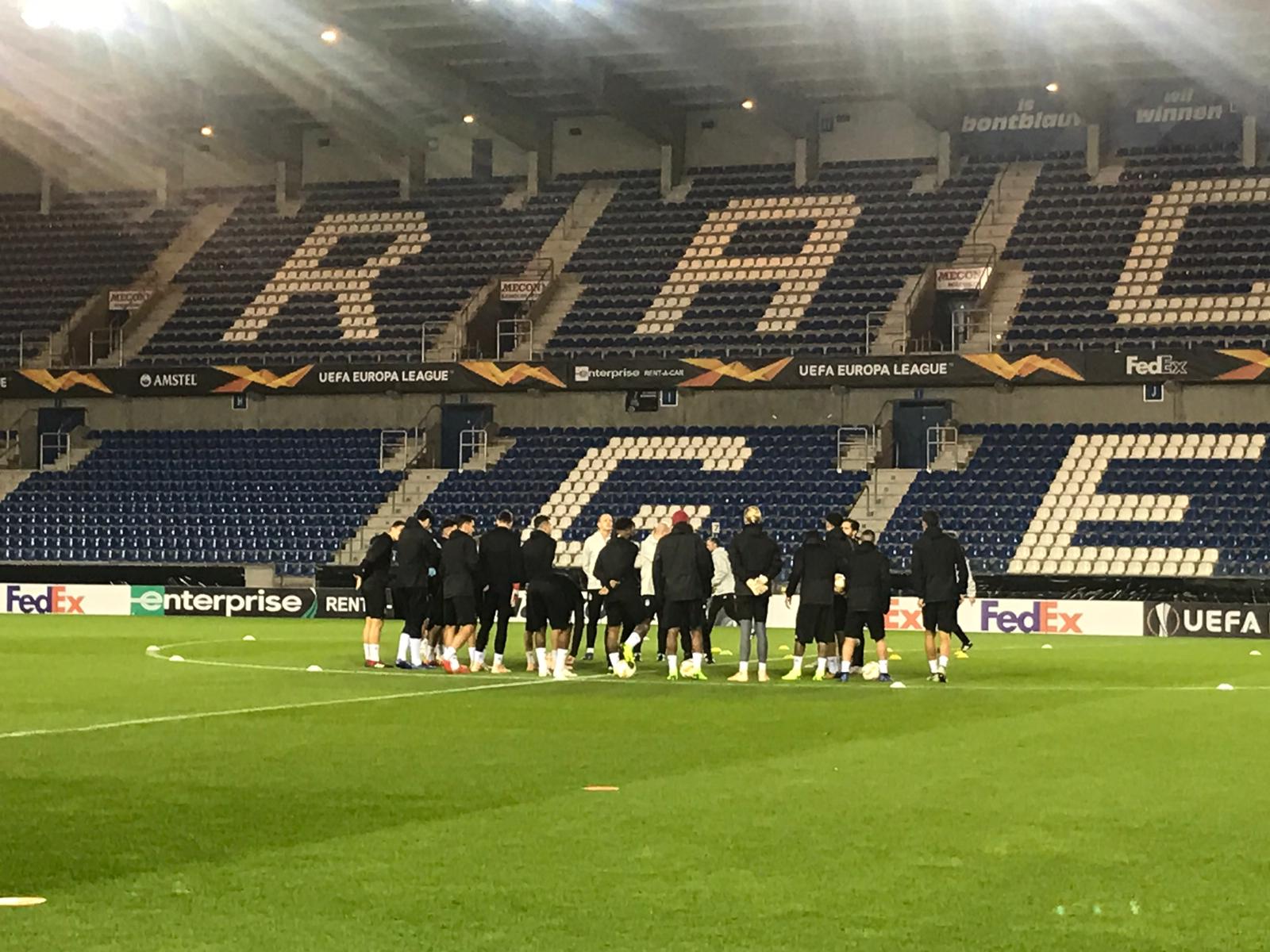 Beşiktaş Genk maçına hazır!