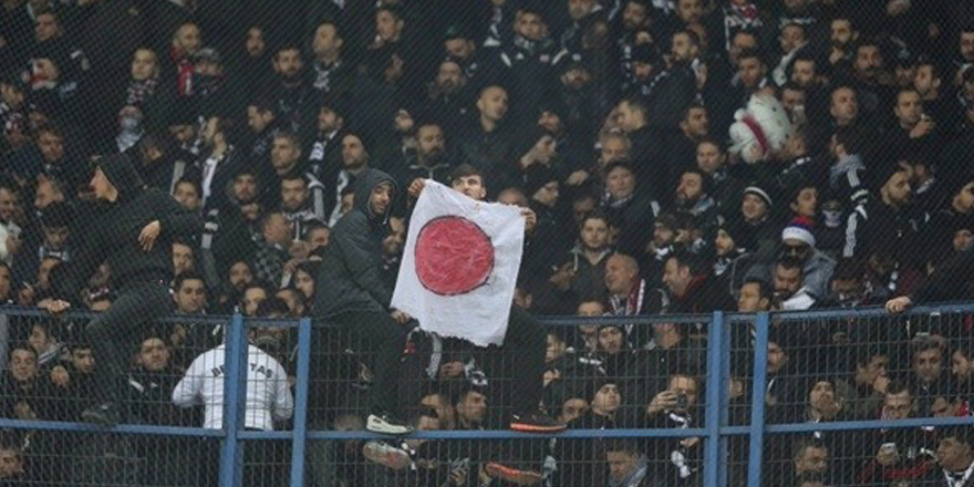 Beşiktaş'tan Kadıköy'de Japon bayrağı