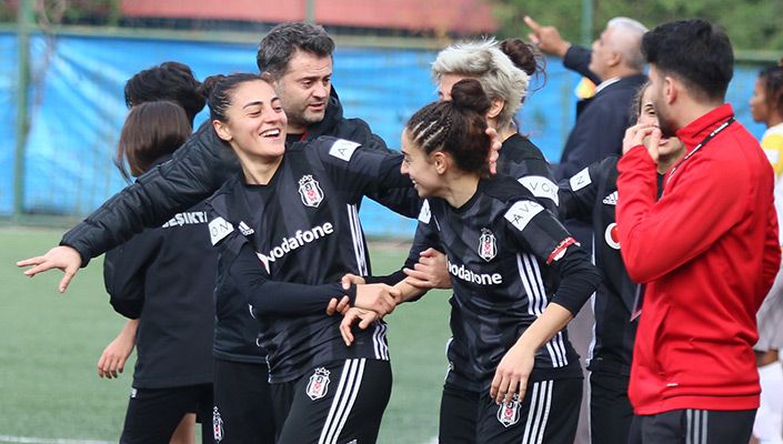 Beşiktaş Kadın Futbol'dan 2-0'lık galibiyet