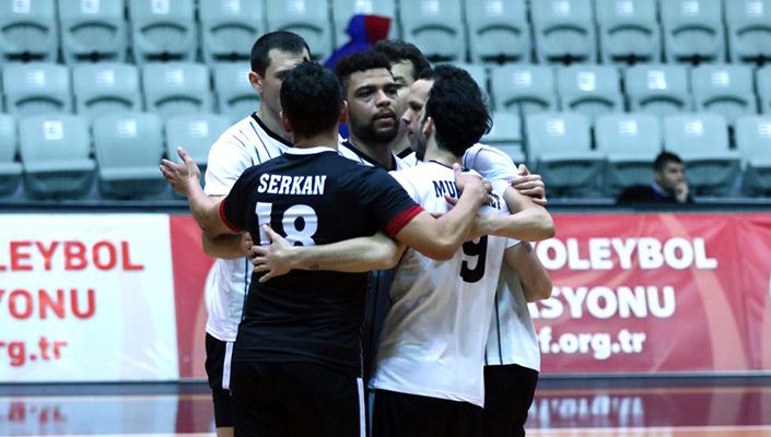 Beşiktaş Erkek Voleybol takımı 3-0'la galip