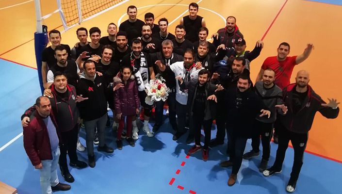 Milas Çarşı, Beşiktaş voleybol takımını ziyaret etti