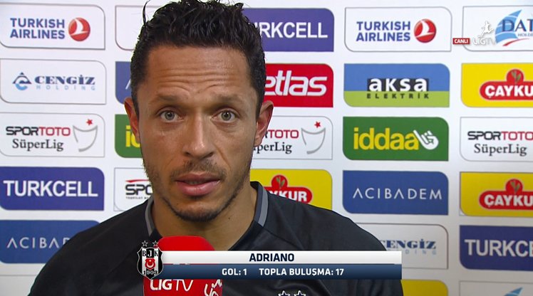 Adriano: Takım olmaya devam ediyoruz