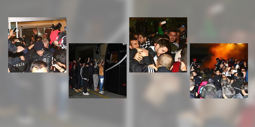 Beşiktaş'a coşkulu karşılama