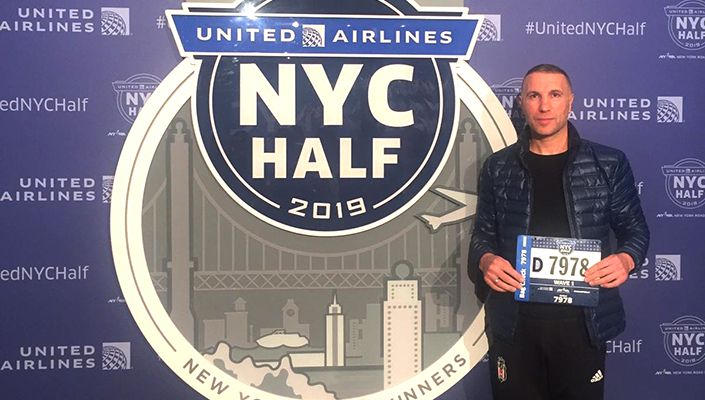 Beşiktaş'ın malzeme sorumlusu Erdal Erdem'e New York Maratonu'nda madalya!