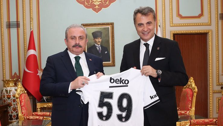 Fikret Orman’dan TBMM Başkanı Mustafa Şentop’a ziyaret