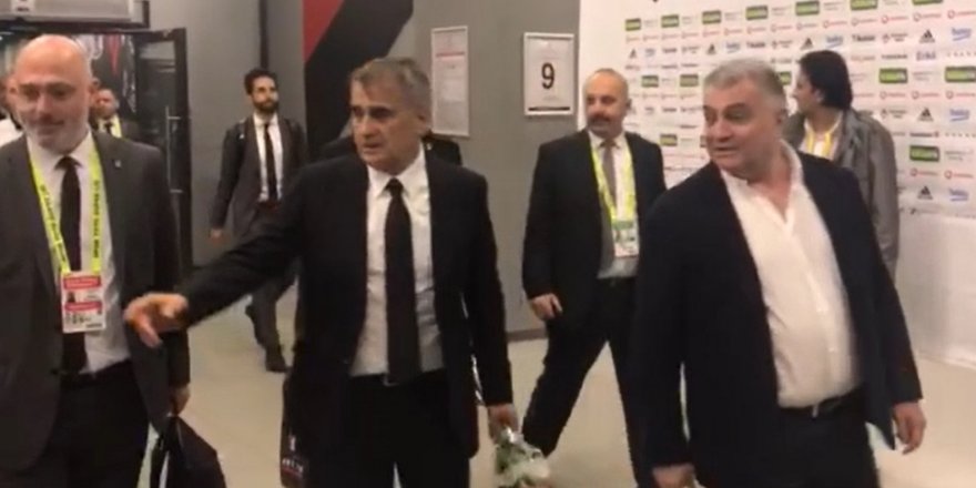 Şenol Güneş, Vodafone Park’ın kapısından son kez çıktı! İşte o görüntüler (VİDEO)