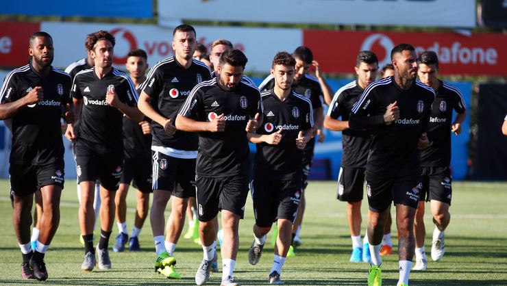 Beşiktaş'ta sakat futbolcular bireysel olarak çalıştı