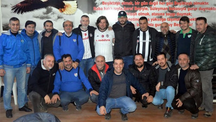 Bursalı taraftarlardan anlamlı buluşma