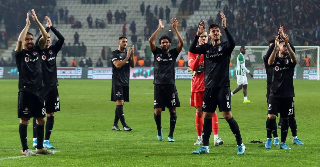 Beşiktaş deplasmanda kendini buldu