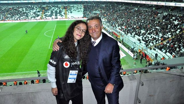 Beşiktaş'ın gol anonsu engellere takılmayan Buket Durmuş'tan!