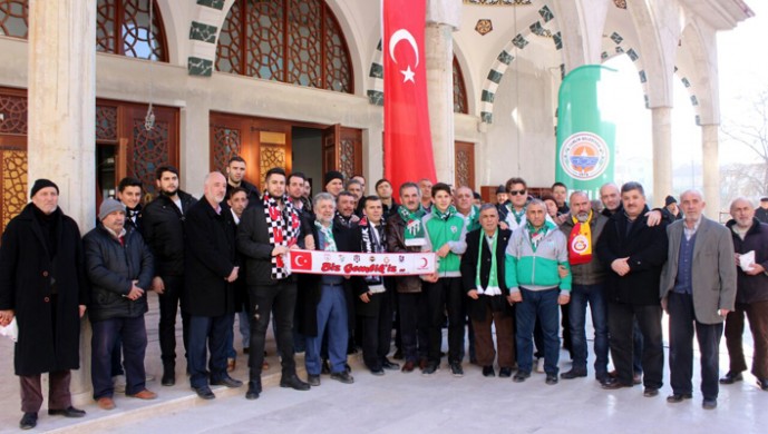 Bursa'daki Beşiktaşlılardan şehitler için mevlit