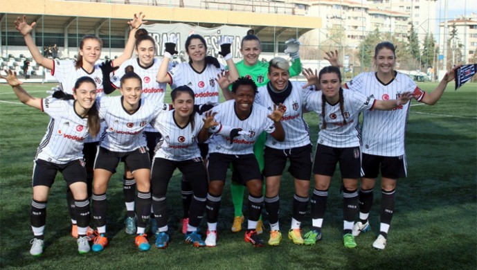 Beşiktaş ''kadın futbolda'' lider!
