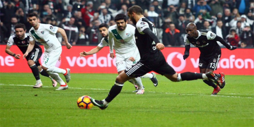 Beşiktaş ve Bursaspor'dan anlamlı maç