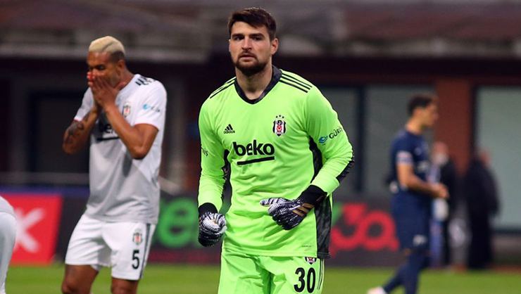 Beşiktaş'ta günün başarılı ismi Ersin Destanoğlu