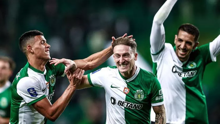 Sporting, ilk maçta avantajı kaptı