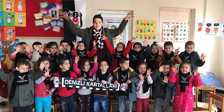 Denizli'den Diyarbakır'a Beşiktaş sevgisi...
