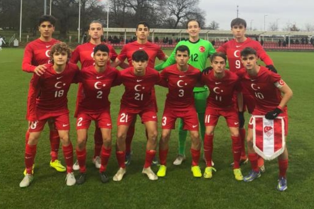 U16 Milli Takımı, İngiltere'ye 2-1 yenildi