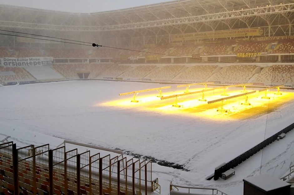 Yeni Malatya Stadı Beşiktaş maçına hazırlanıyor