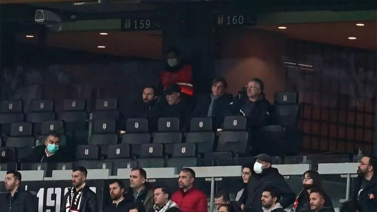 Domenec Torrent Vodafone Park'taydı