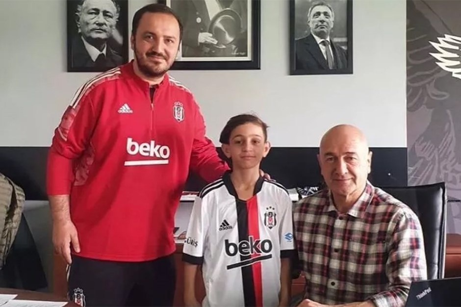 Beşiktaş 13 yaşındaki Miraç Örçen'i renklerine kattı