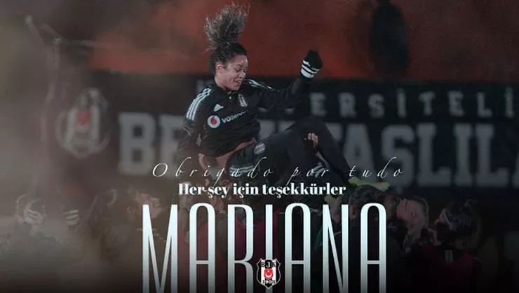Beşiktaş Vodafone Mariana ile yollarını ayırdı