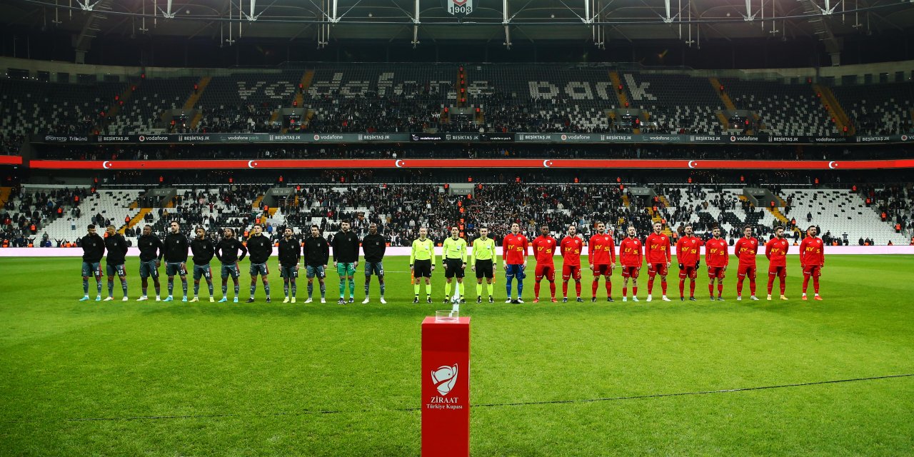 Beşiktaş, Türkiye Kupası'na veda etti
