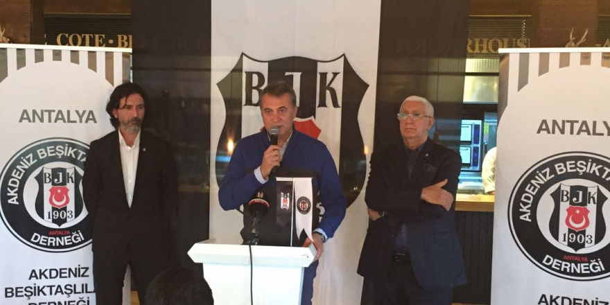 Başkan Orman, Antalyalı Beşiktaşlılarla buluştu