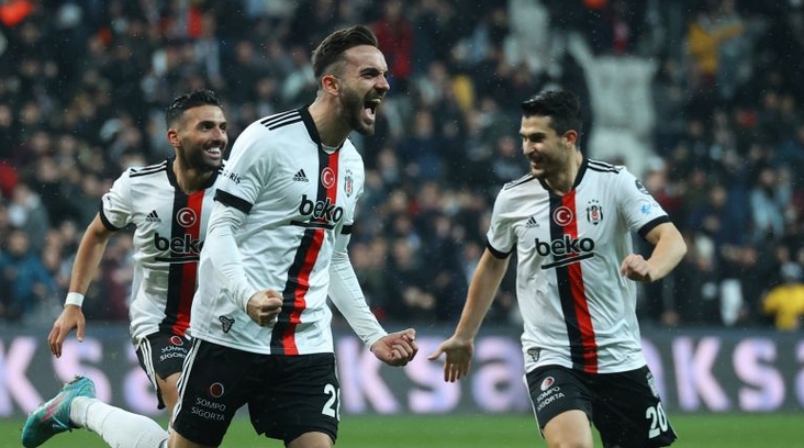Kenan Karaman Beşiktaş'taki ilk golünü attı