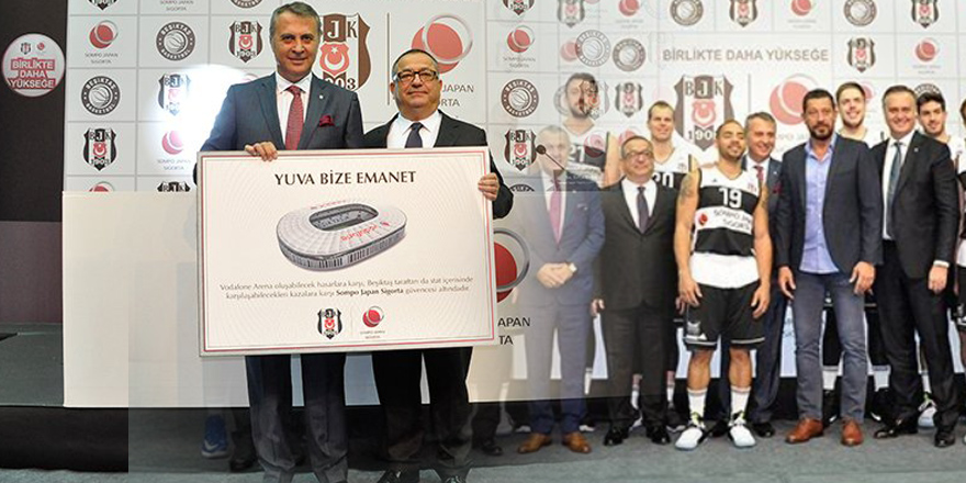 Vodafone Arena, Sompo Japan Sigorta'ya emanet!