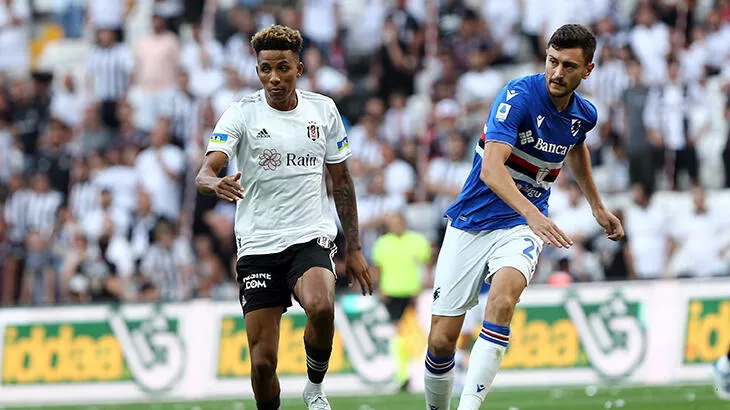 Beşiktaş, Sampdoria ile berabere kaldı! Vodafone Park'ta sezonu açtı