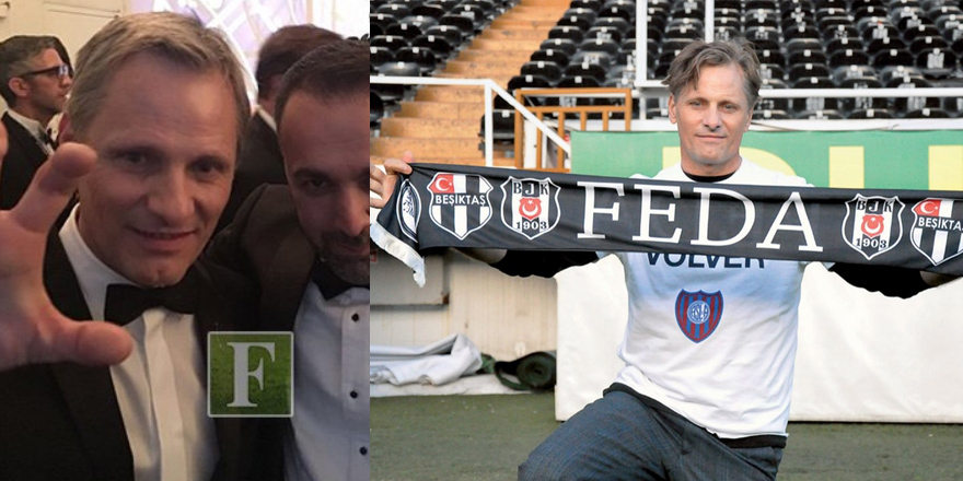 "Aragorn" Viggo Mortensen'den Beşiktaş taraftarına mesaj