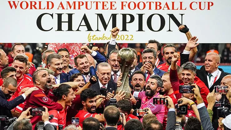 Ampute Futbol Milli Takımı dünya şampiyonu oldu!