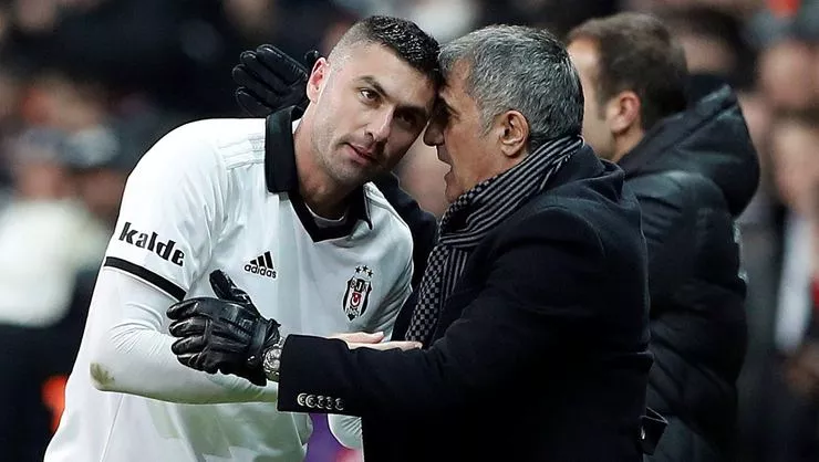 Burak Yılmaz paylaştı! Şenol Güneş