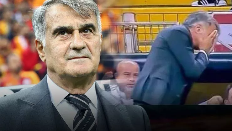Şenol Güneş'in şanssız anı! Saha kenarında şaştı kaldı...