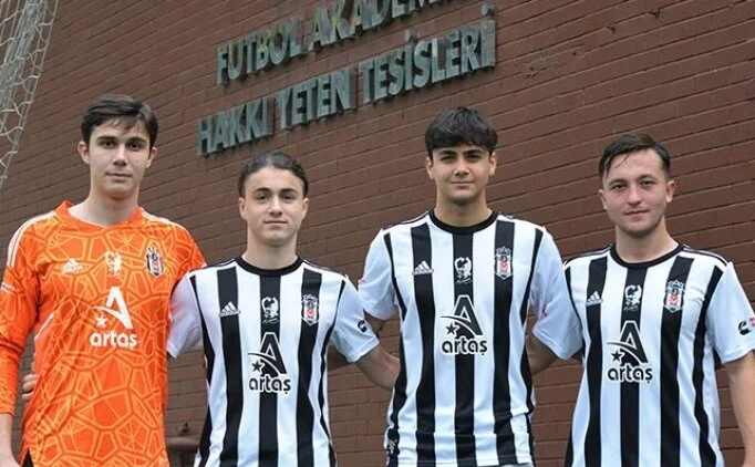 Beşiktaş'a altyapıdan 4 genç!