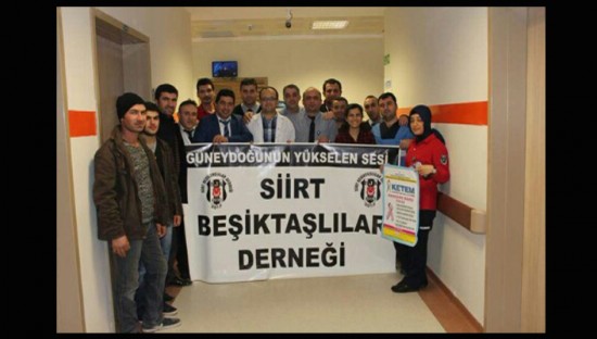 Siirt'te Beşiktaşlılar sigarayla savaşıyor