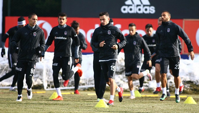 Beşiktaş taktik çalışıyor