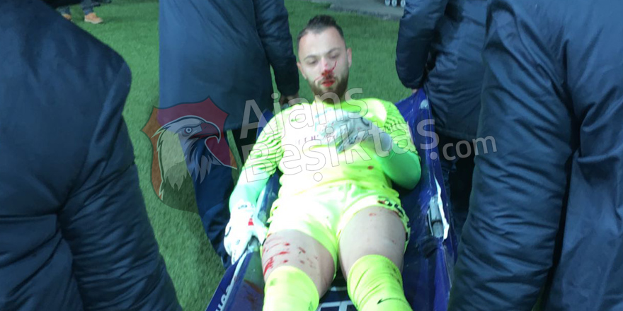Darıca'nın kalecisi Gökhan Köstereli sahadan böyle çıkarıldı