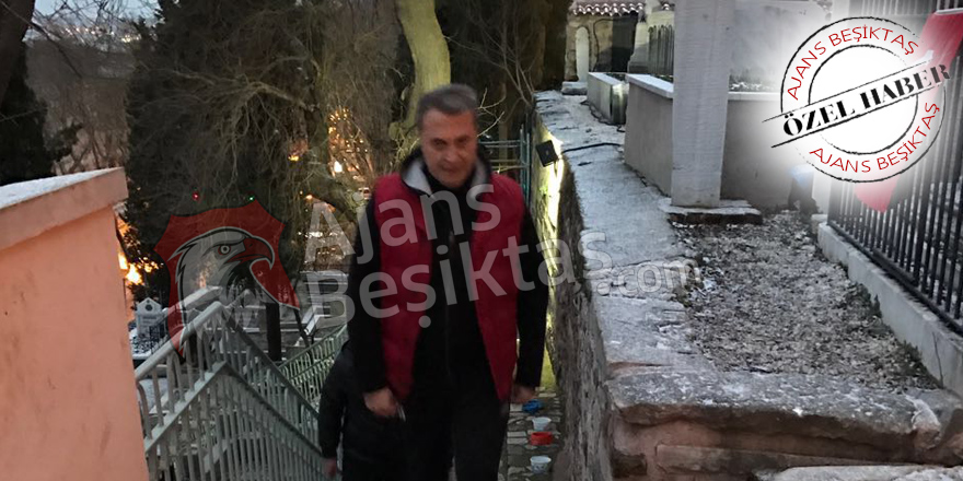 ÖZEL | Fikret Orman, Şeref Bey'in kabrinde