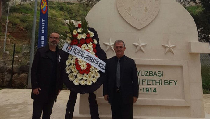 Beşiktaş'ın kurucularından Fethi Bey anıldı