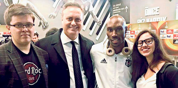 Noah Hutchinson için "nazarlık" hediyesi