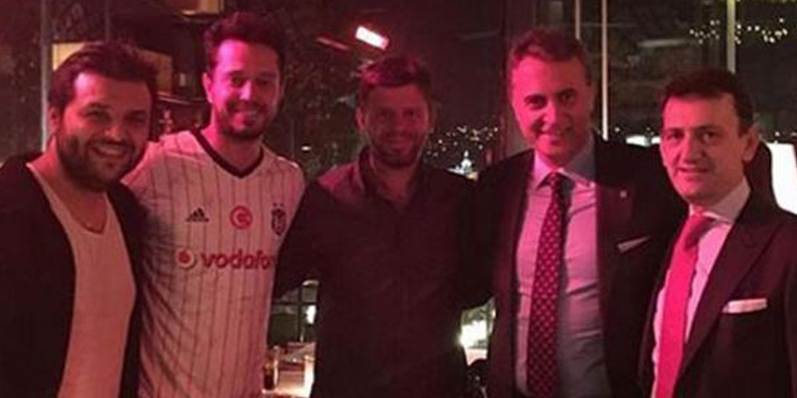 Fikret Orman ve yöneticiler Murat Boz'un doğum gününe katıldı