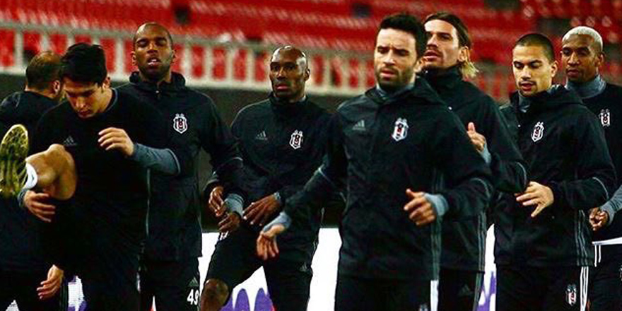 Beşiktaş son idmanla kampa girdi